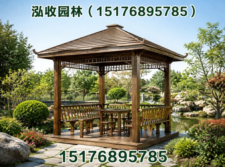 丽水防腐木展示图